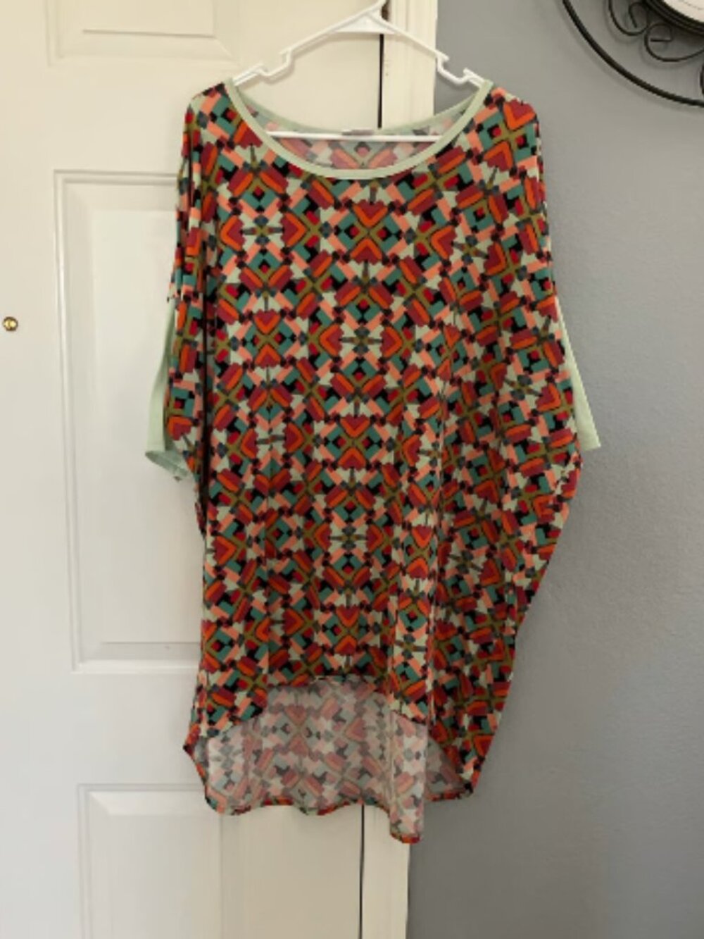 LuLaRoe brand size 2X Geometric Pattern T-shirt